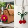 Cherry & Sunflower Keychain combo